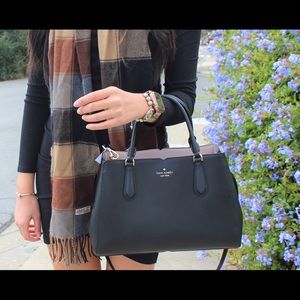 Kate spade MD leather satchel